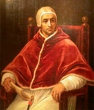 Le pape ou antipape Benot XIII  Avignon (1394-1429).