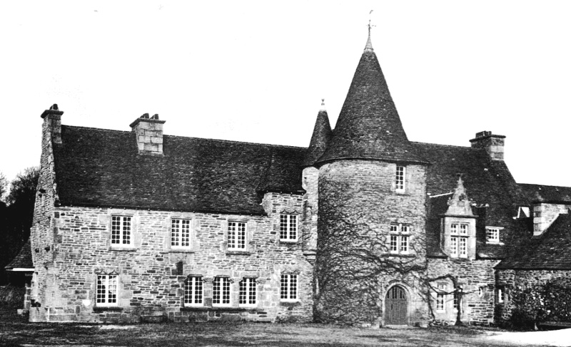 Chteau de Treuscoat en Pleyber-Christ (Bretagne).