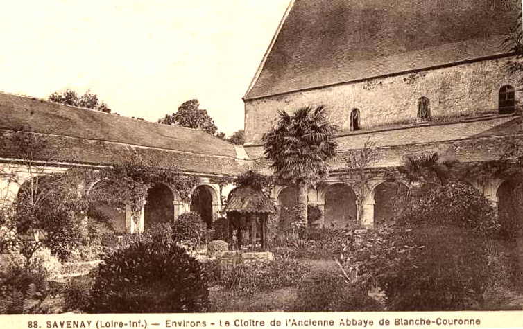 Abbaye de Blanche-Couronne (Bretagne).