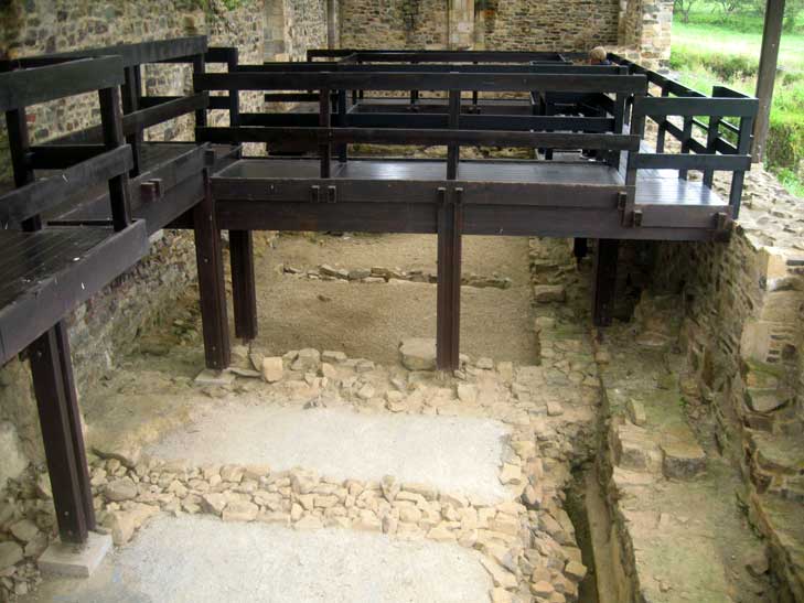 Abbaye Saint Gunol de Landvennec (Bretagne)