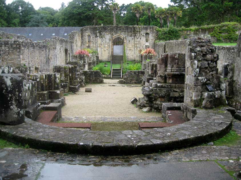 Abbaye Saint Gunol de Landvennec (Bretagne)