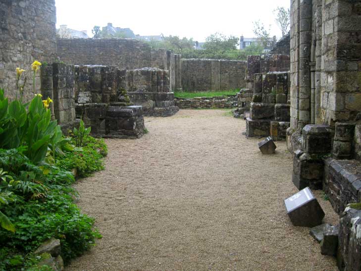 Abbaye Saint Gunol de Landvennec (Bretagne)