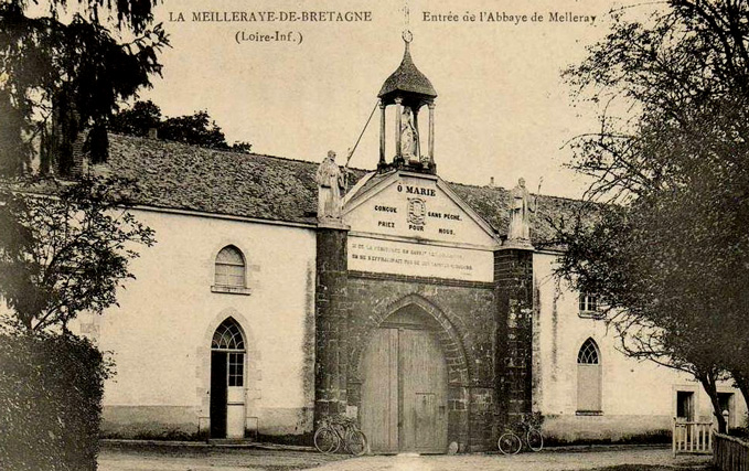 Entre de l'abbaye de Melleray