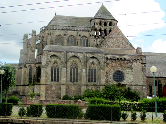 Abbaye saint-Sauveur de Redon (Bretagne).