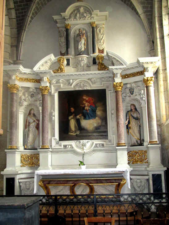 Abbaye saint-Sauveur de Redon (Bretagne).