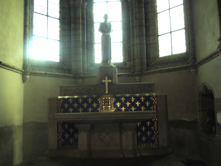 Abbaye saint-Sauveur de Redon (Bretagne).