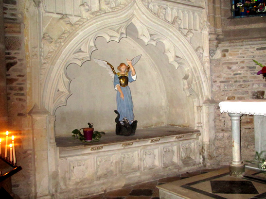 Abbaye saint-Sauveur de Redon (Bretagne).