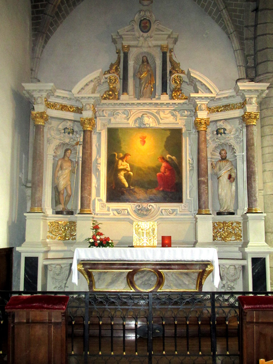 Abbaye saint-Sauveur de Redon (Bretagne).