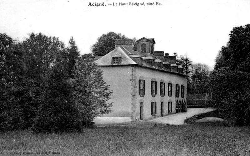 Manoir d'Acign (Bretagne).