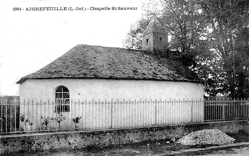 Chapelle d'Aigrefeuille-sur-Maine (Bretagne).