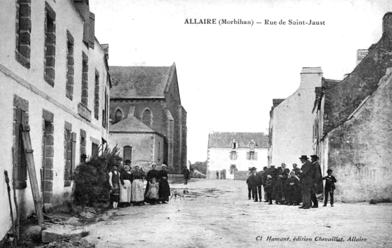 Ville d'Allaire (Bretagne).