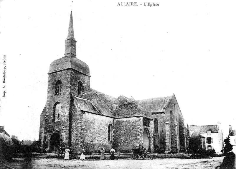 Eglise d'Allaire (Bretagne).