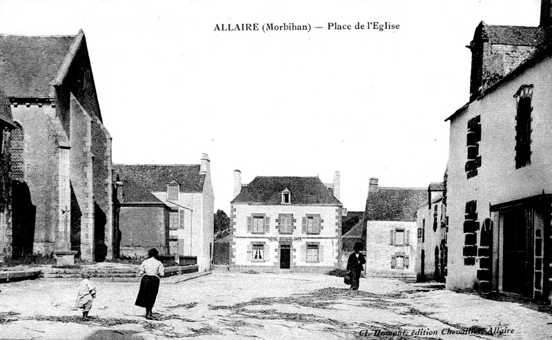 Ville d'Allaire (Bretagne).
