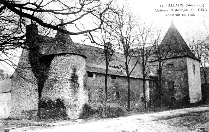 Chteau ou manoir de Deil  Allaire (Bretagne).