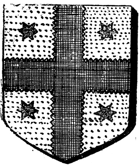 Blason de la famille d'Anast (Bretagne).