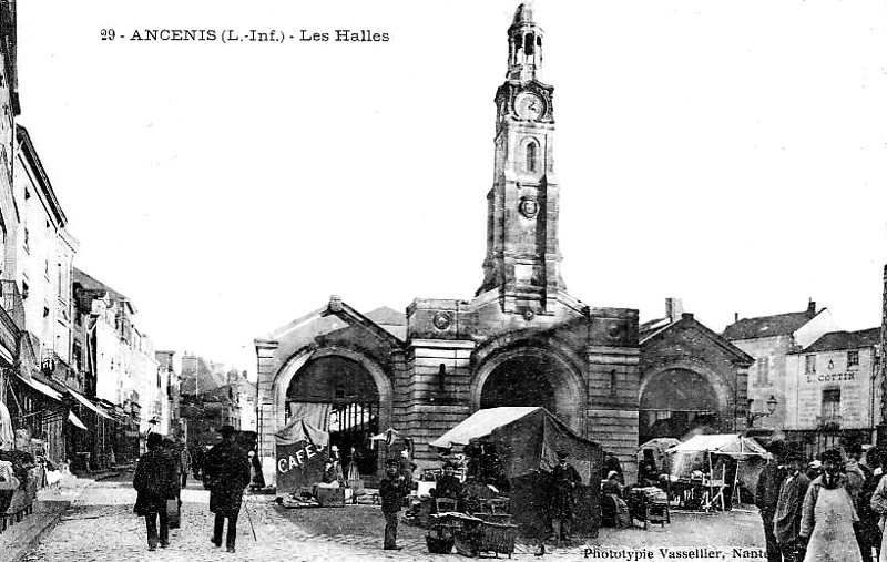 Halles d'Ancenis (anciennement en Bretagne).