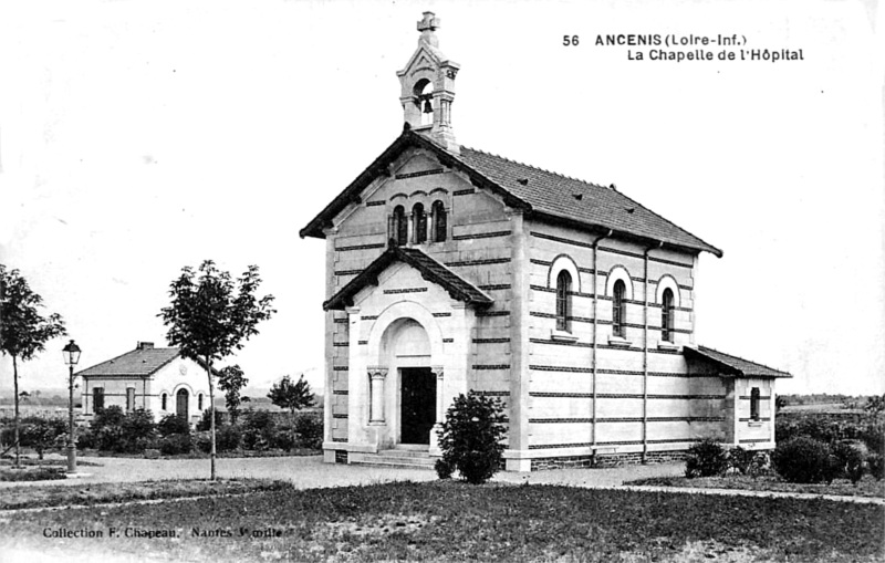 Chapelle de l'hpital d'Ancenis (anciennement en Bretagne).