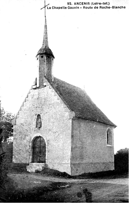 Chapelle Notre-Dame de Gauvin à Ancenis (anciennement en Bretagne).