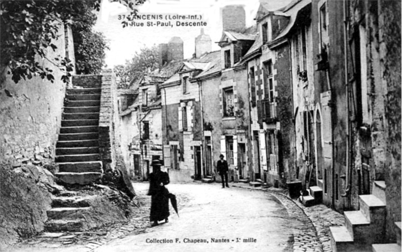 Ville d'Ancenis (anciennement en Bretagne).