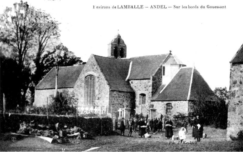 Eglise d'Andel (Bretagne).