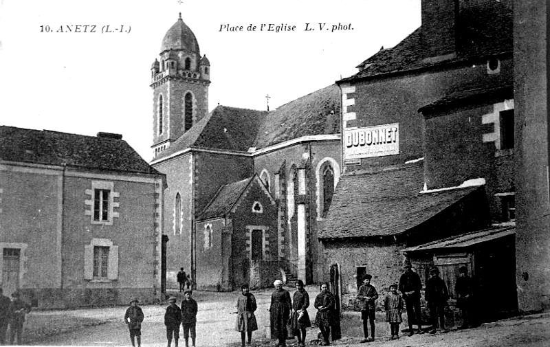 Ville d'Anetz (anciennement en Bretagne).