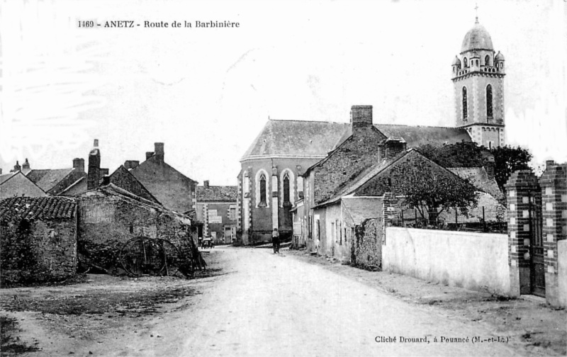 Ville d'Anetz (anciennement en Bretagne).