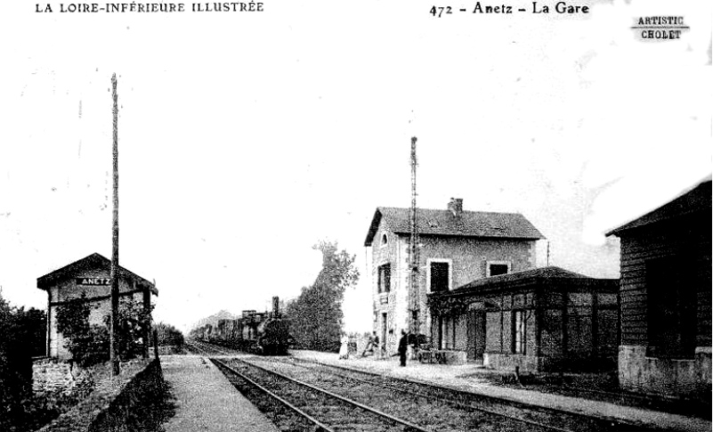 Gare d'Anetz (anciennement en Bretagne).