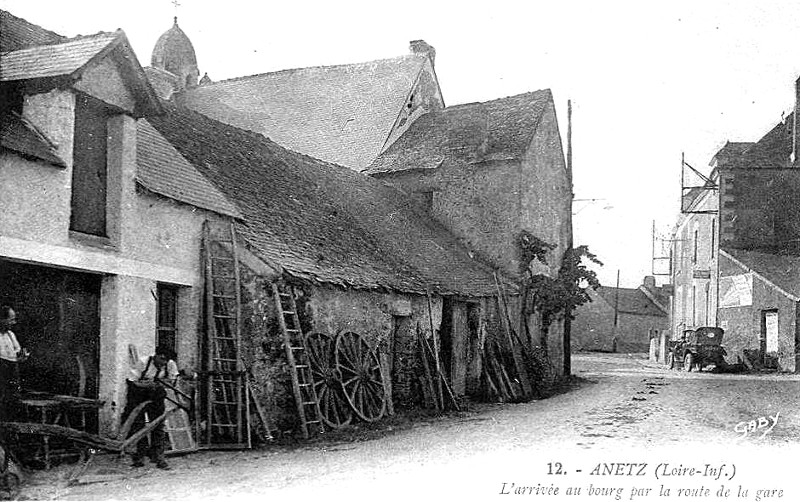 Ville d'Anetz (anciennement en Bretagne).