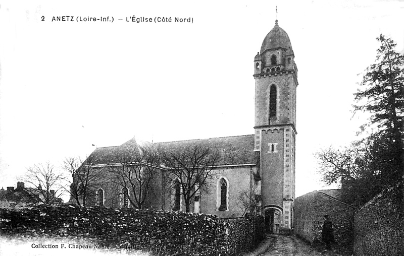 Eglise d'Anetz (anciennement en Bretagne).