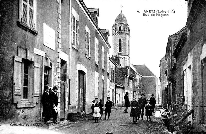 Ville d'Anetz (anciennement en Bretagne).