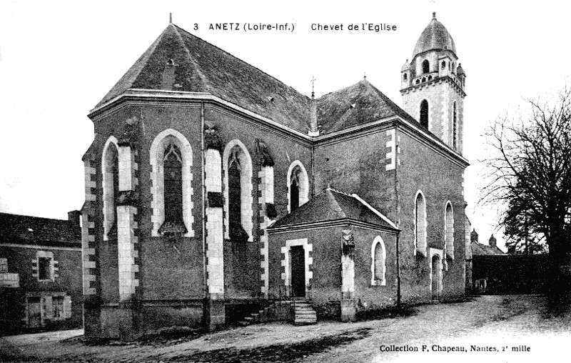 Eglise d'Anetz (anciennement en Bretagne).