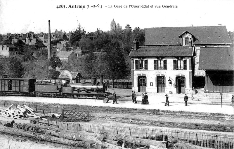 Ville d'Antrain (Bretagne).