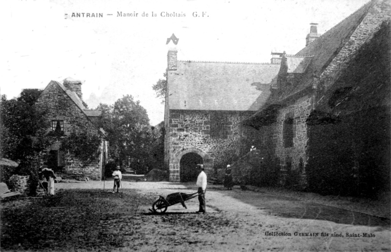Manoir de la Choltais à Antrain (Bretagne).