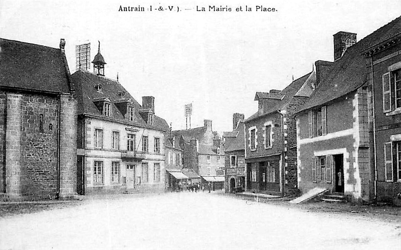 Ville d'Antrain (Bretagne).