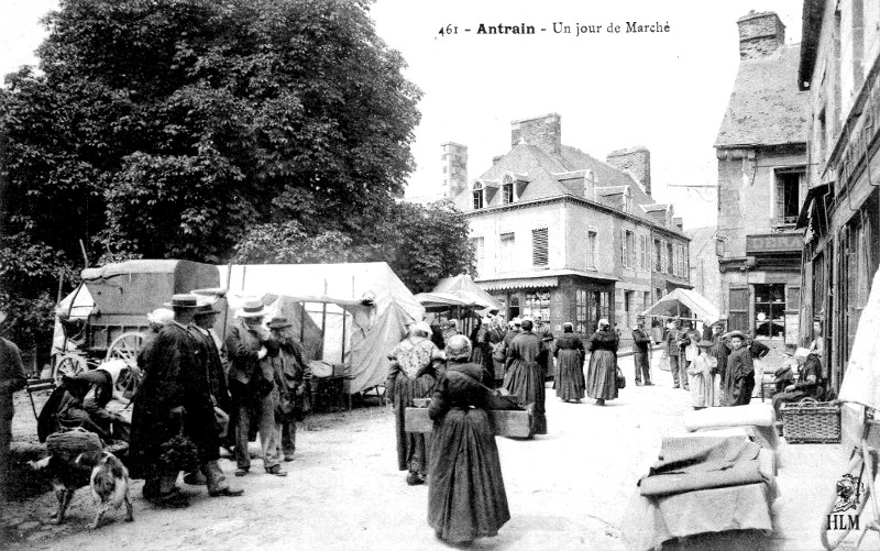 Ville d'Antrain (Bretagne).