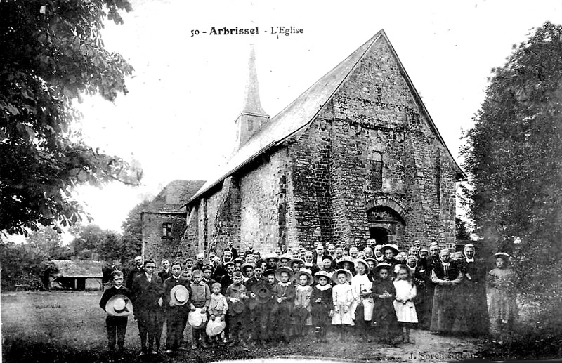 Ville d'Arbrissel (Bretagne).