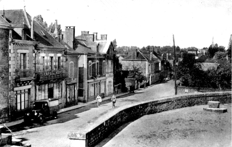 Ville d'Argentr-du-Plessis (Bretagne).