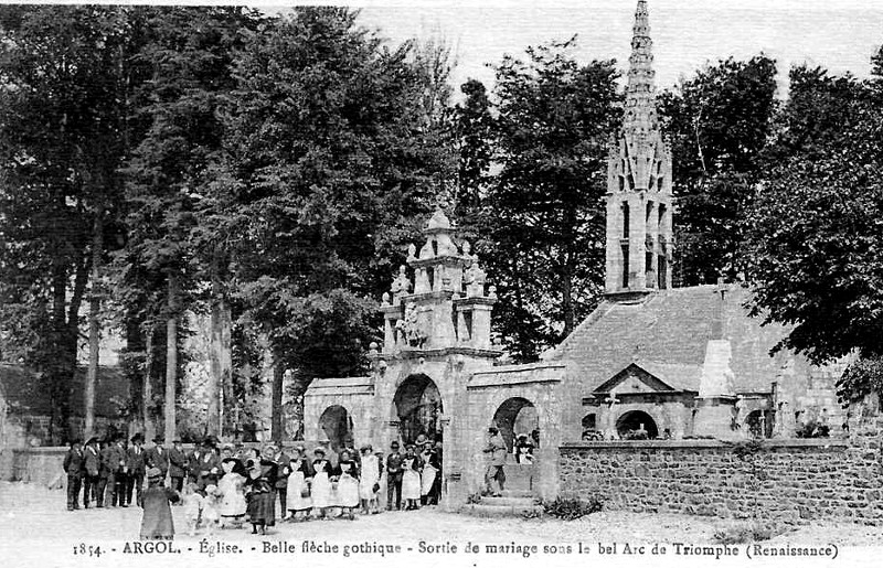 Eglise d'Argol (Bretagne).
