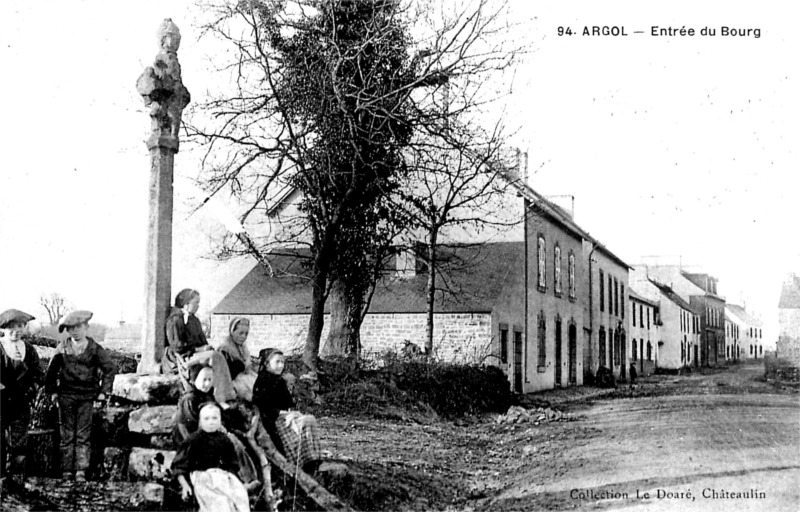 Ville d'Argol (Bretagne).