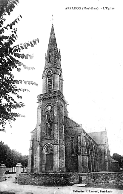 Eglise d'Arradon (Bretagne).