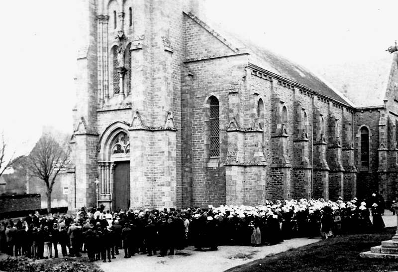 Eglise d'Arradon (Bretagne).