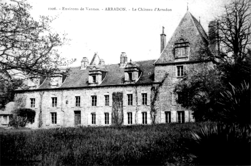 Château d'Arradon (Bretagne).