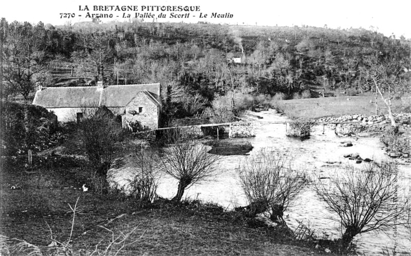 Moulin d'Arzano (Bretagne).