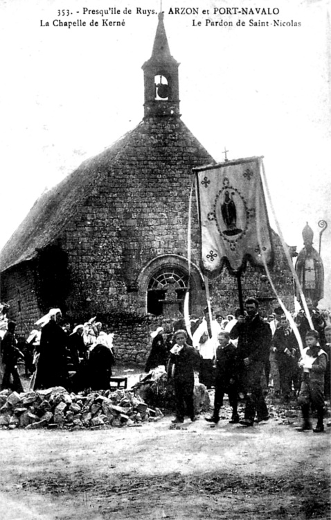 Chapelle d'Arzon (Bretagne).