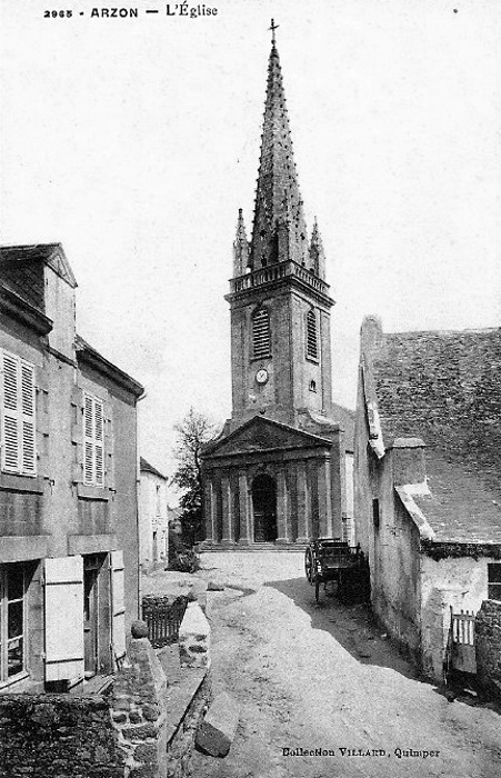 Eglise d'Arzon (Bretagne).