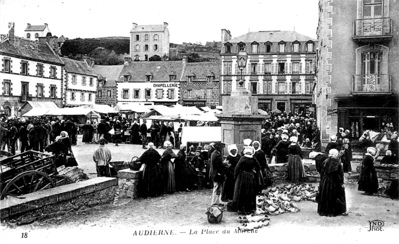 Ville d'Audierne (Bretagne).