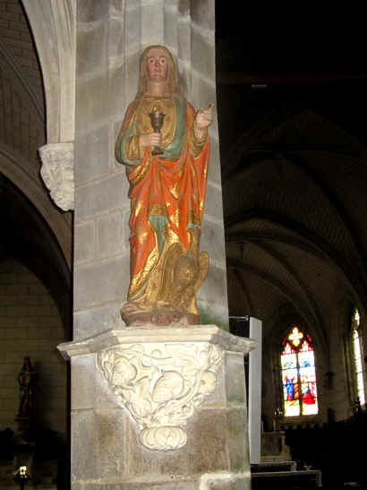 Auray : glise Saint-Sauveur (ou Saint Goustan)