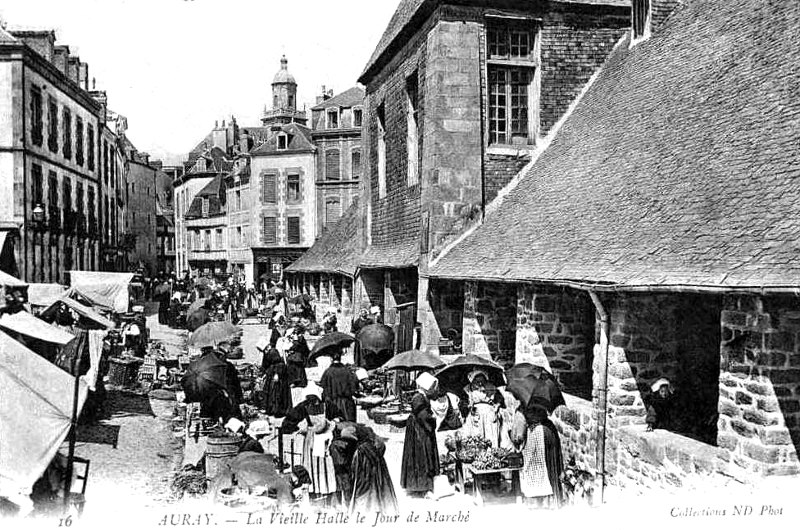 Halle et Foire d'Auray (Bretagne).
