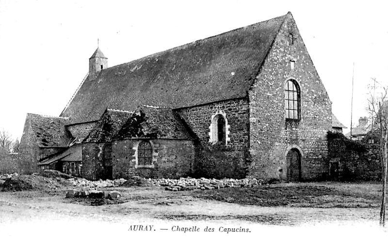 Chapelle des Capucins d'Auray (Bretagne).
