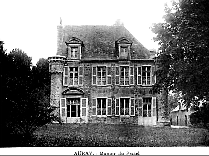Manoir du Pratel à Auray (Bretagne).